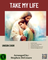 Take My Life Unison choral sheet music cover